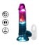 RealRock LED Vibrating Cock with Balls 7″