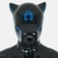 Furrjoi Silicone Patterned Ido Dog Drone Lock Regular Blue