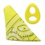 Rock Solid The Code Silicone C-Ring with Hanky Bandana Yellow