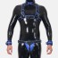 Furrjoi Harness Set with Crotch Black-Blue