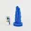 Dildo Topped Toys Wreckoner 110 Blue Steel
