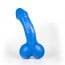 Bulder Hög Boll Anal Dildo Blue