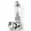 ToyJoy Glass Worxx Crystal Cock Glass Dildo