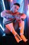 Ponožky Breedwell Circuit Breaker Sucker Socks neonově oranžové