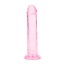 RealRock Crystal Clear Realistic 5″ Jelly Dildo Pink