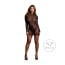 Le Désir Roxy Sexy Leopard Mesh Cheeky Dress S–XL