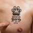 Fuck & Fist Temporary Tattoo Good Pup