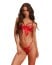 Set podprsenky a tang Obsessive Gifty Red