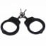 Double Lock Steel Handcuffs Black