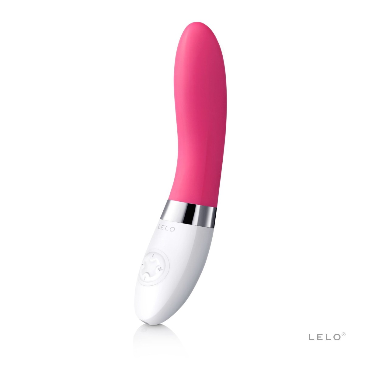 Silikonový vibrátor LELO Liv 2 Cerise, luxusní vibrátor pro stimulaci bodu G 17 x 3 cm