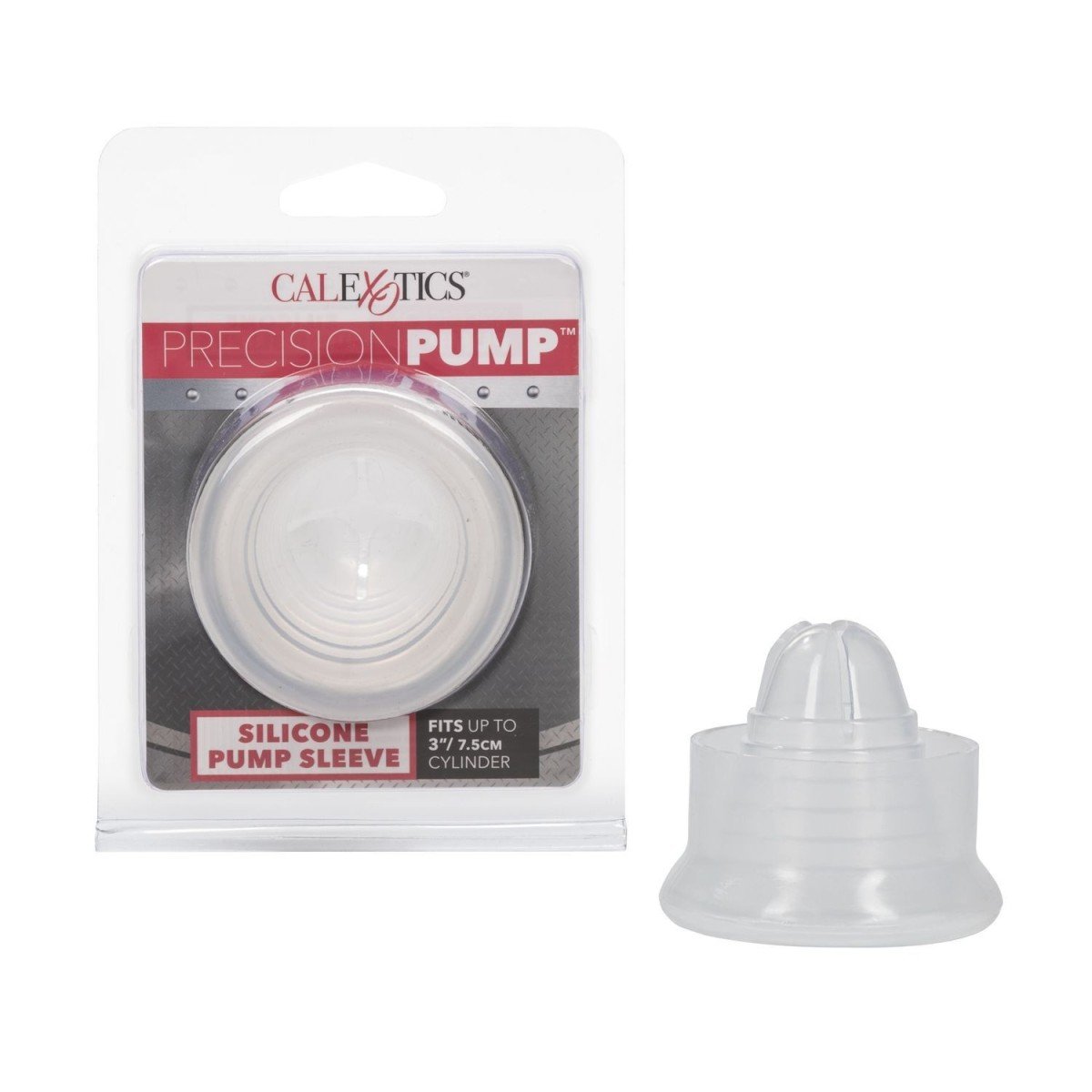 CalExotics Precision Pump Silicone Pump Sleeve Clear, univerzální silikonová manžeta