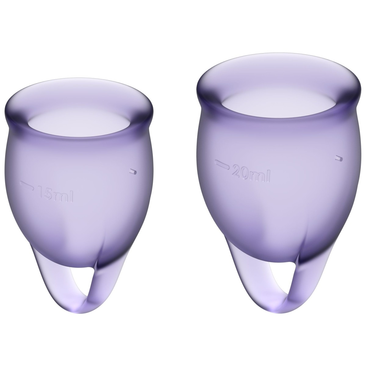 Satisfyer Feel Confident Menstrual Cups Lila