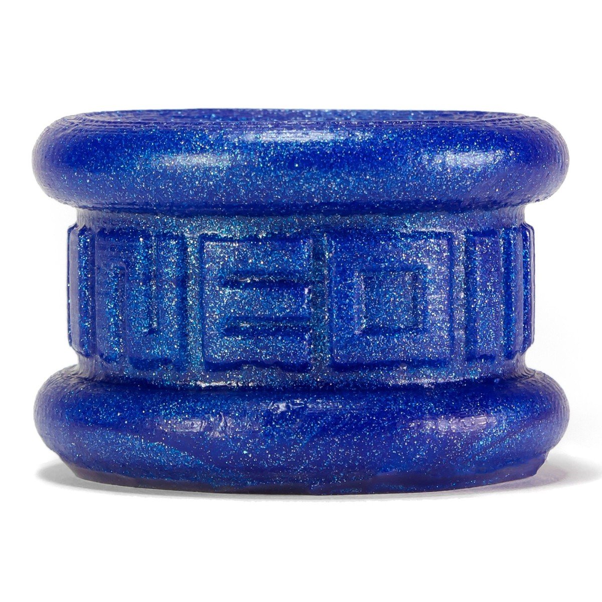 Natahovač varlat Oxballs Neo krátký modrý, silikonový natahovač varlat 3,2 cm