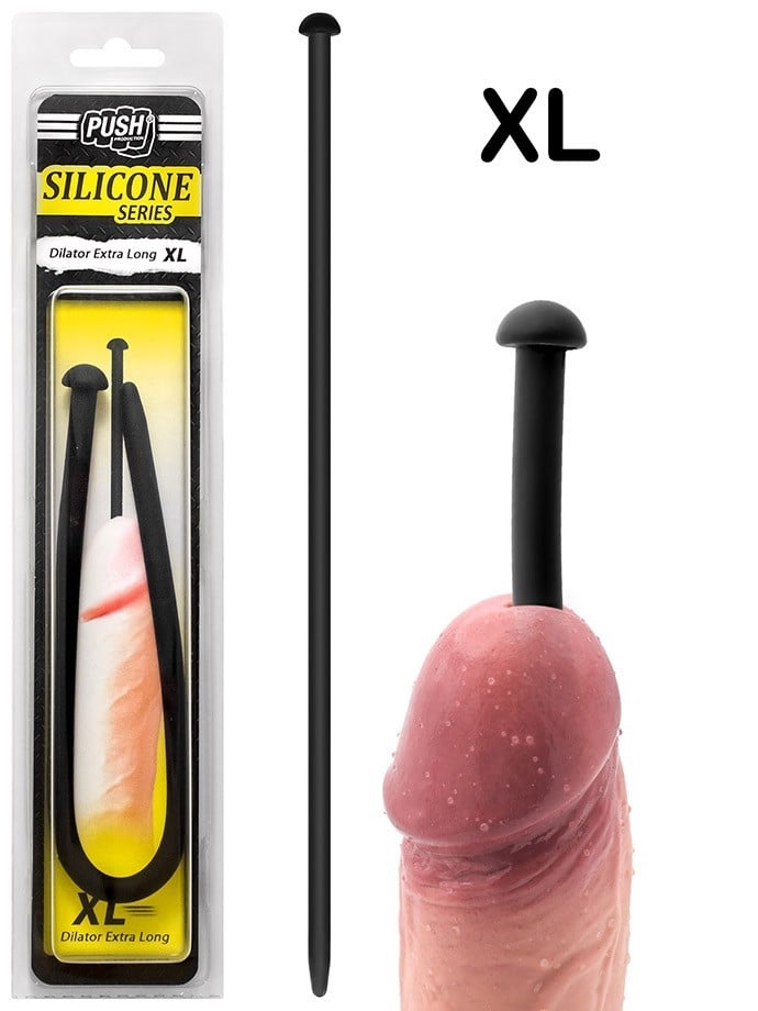 Silikonový dilatátor Push Extra Long XL