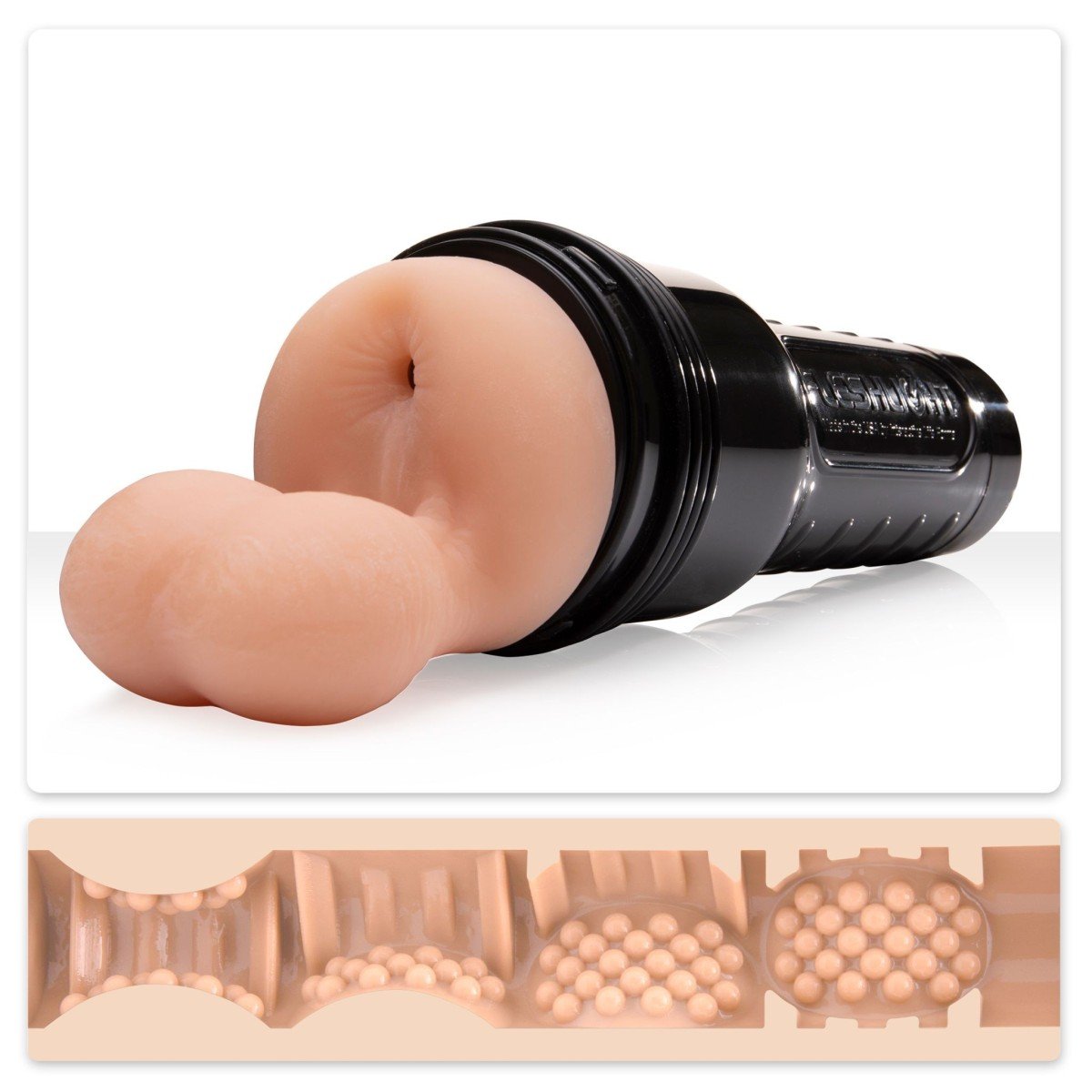 Fleshlight Fleshsack, realistický masturbátor – anál so semenníkmi