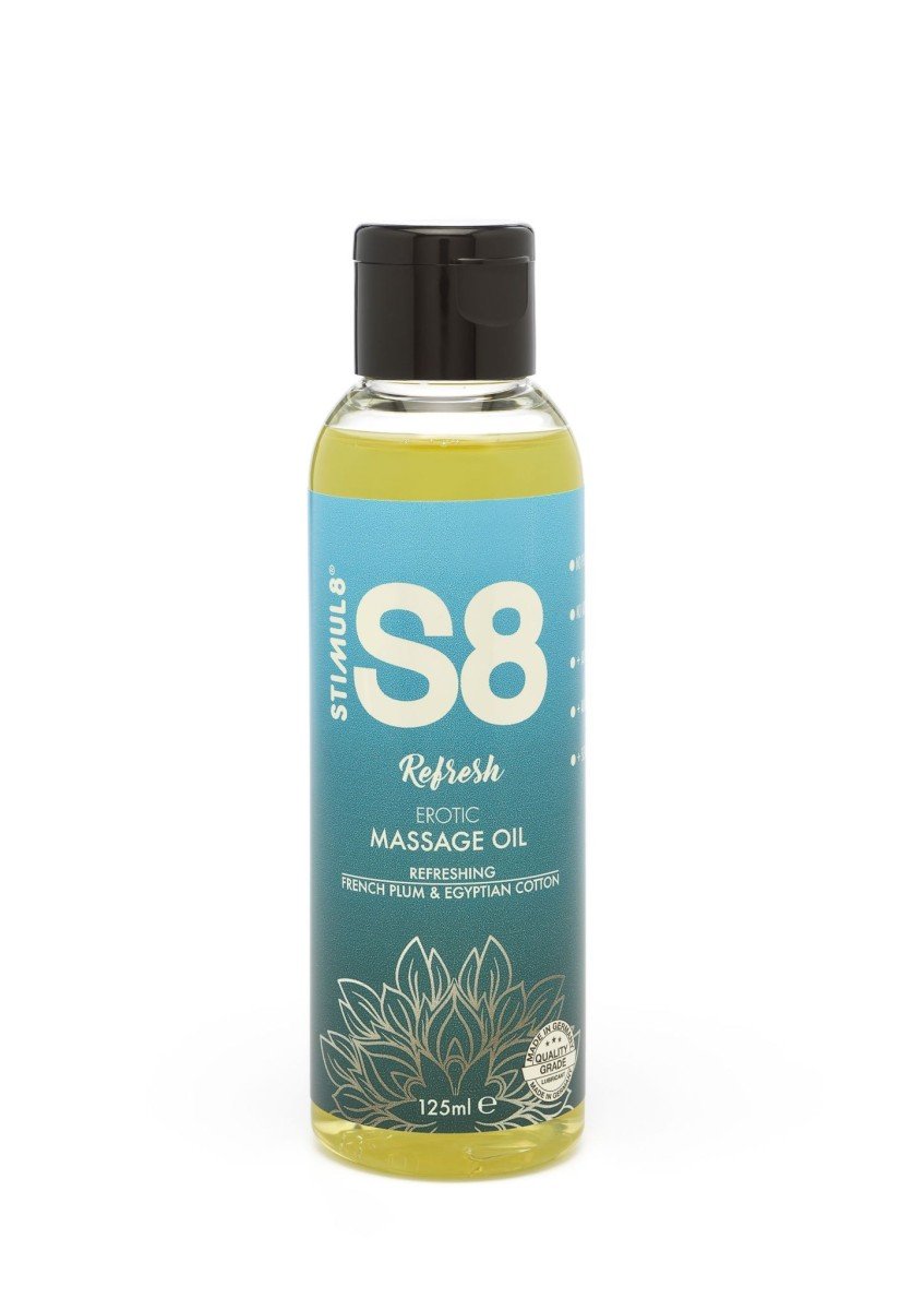 Stimul8 S8 Refresh Massage Oil 125 ml