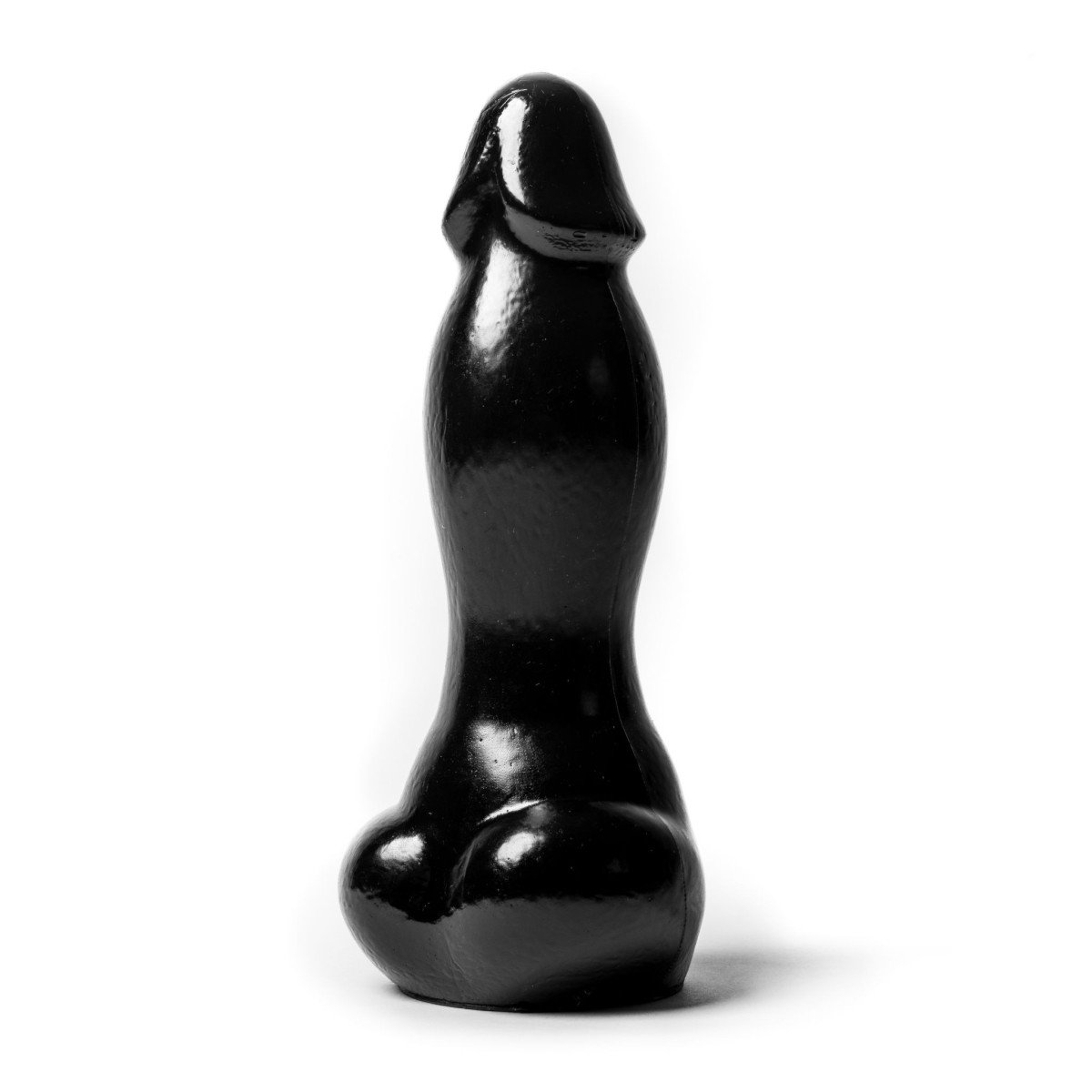 Mister B WAD Shadow Hunter Black, černé anální dildo 22 x 4,5–6 cm