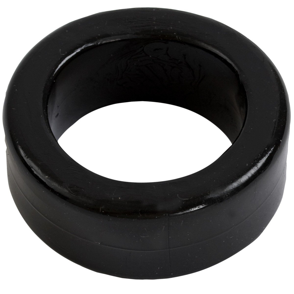 TitanMen Tools Cock Ring Black, elastický kroužek na penis