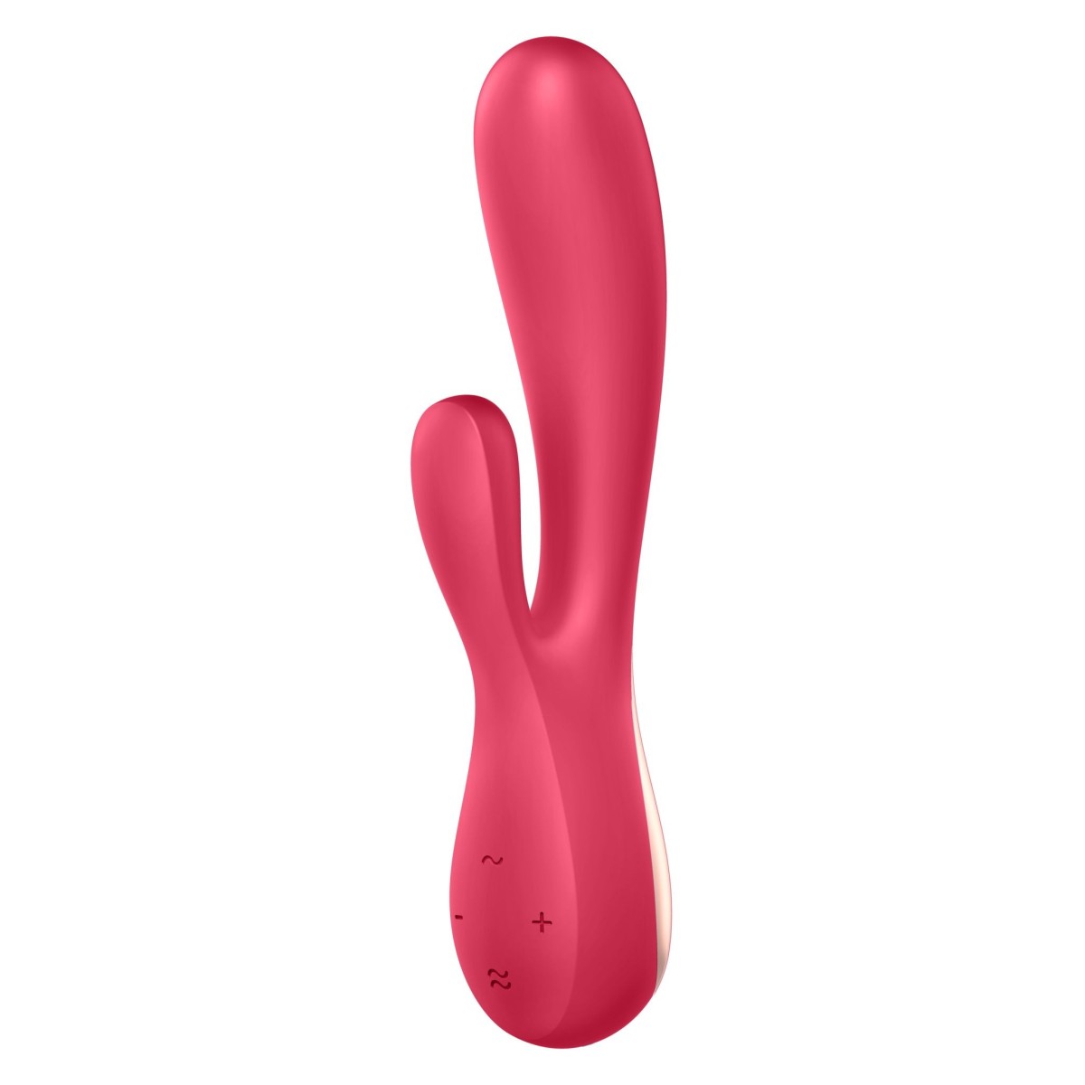 Satisfyer Mono Flex Silicone Vibrator Red