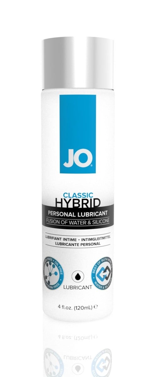 System JO Classic Hybrid 120 ml, lubrikačný gél na báze vody a silikónu