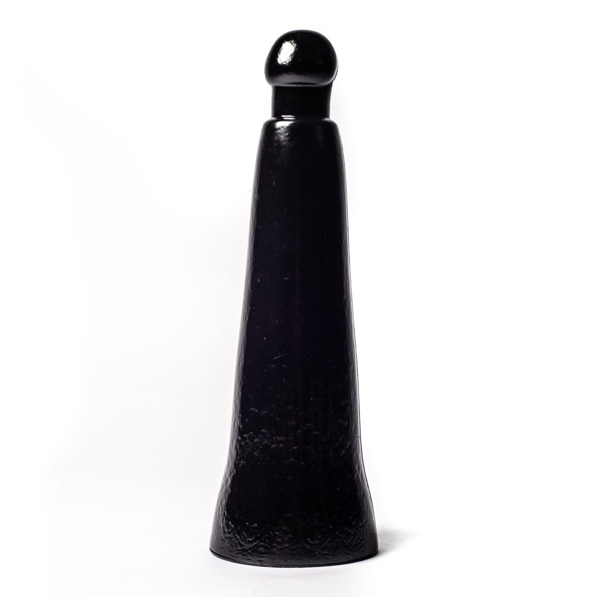 Mister B WAD Destroyer of Worlds Black, černé anální dildo 34 x 4,8–10,5 cm