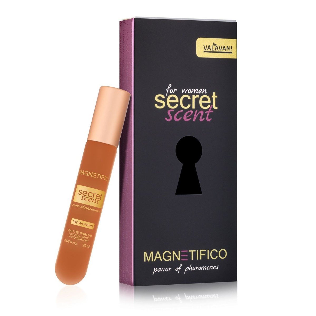 Valavani Magnetifico Secret Scent for Women 20 ml, květinovo-orientální dámský parfém pro zvýšení sexuální přitažlivosti