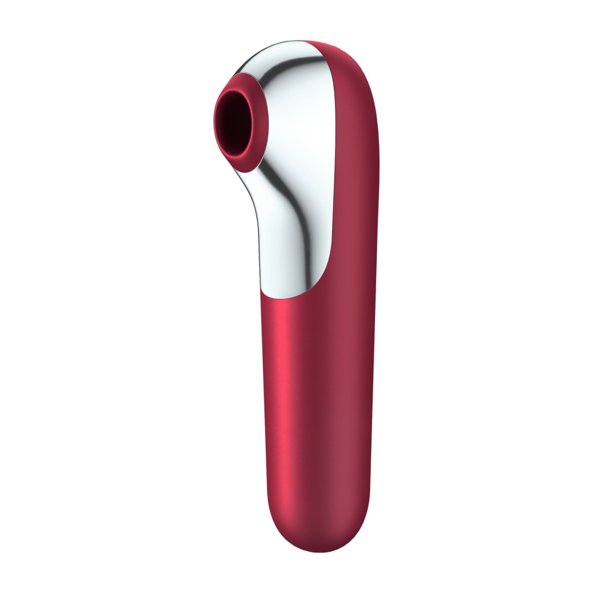 Vibrátor s tlakovými vlnami Satisfyer Dual Love Red, chytrý vibrátor se stimulátorem klitorisu