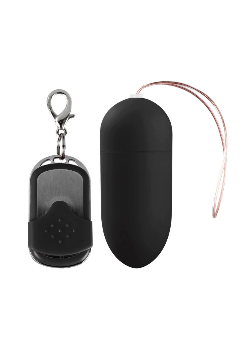 Shots Toys Wireless Vibrating Egg Big Black