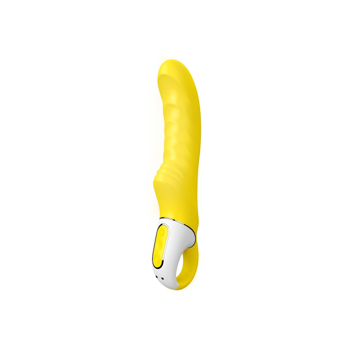 Satisfyer Vibes Yummy Sunshine, silikonový vibrátor na bod G 22,5 x 3,9 cm