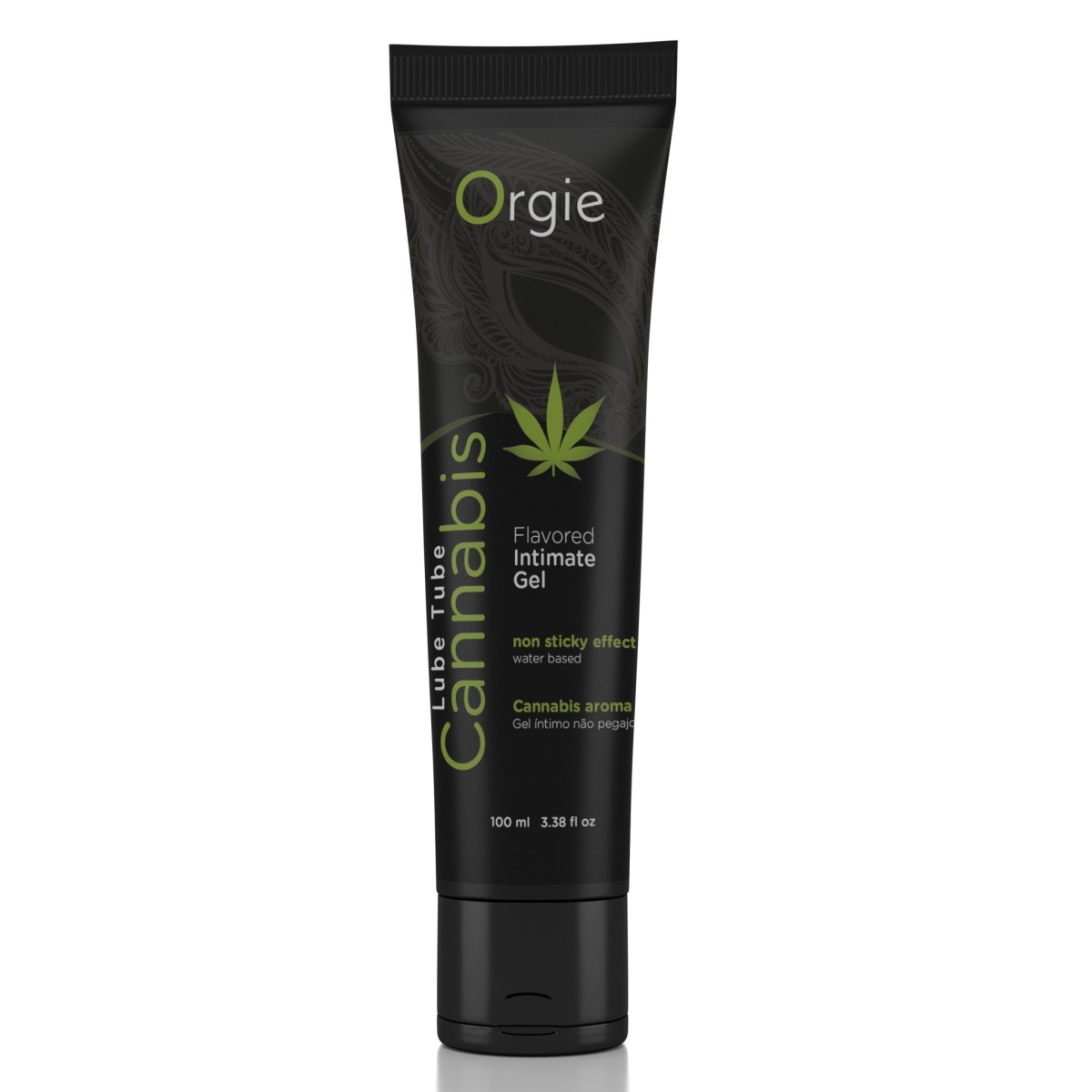 Orgie Lube Tube Cannabis 100 ml, intímny gél na vodnej báze s konopným olejom