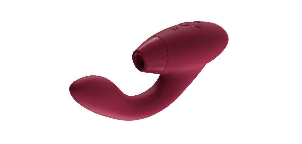 Womanizer Duo Vibe with Clit Stimulation Bordeaux