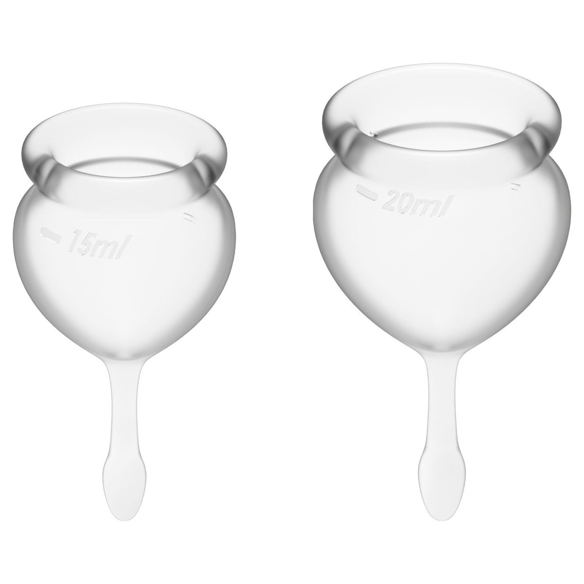 Satisfyer Feel Good Menstrual Cups Transparent