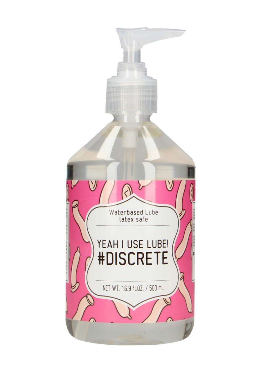 Yeah I Use Lube! #Discrete Lubricant 500 ml