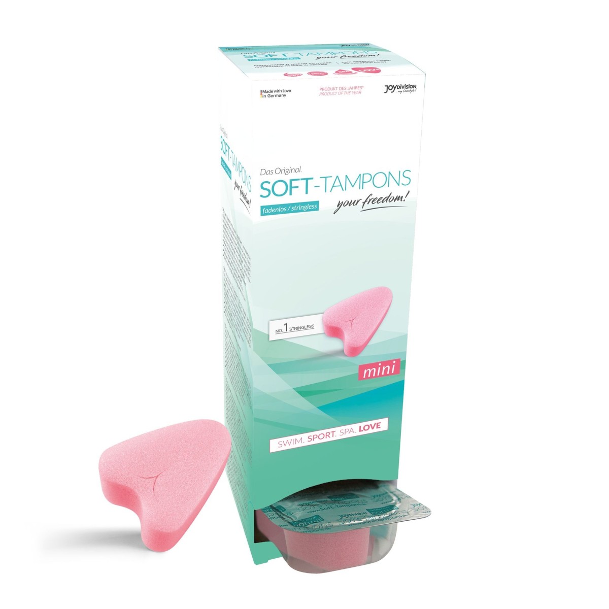 Joydivision Soft-Tampons Mini 10, měkké menstruační tampony