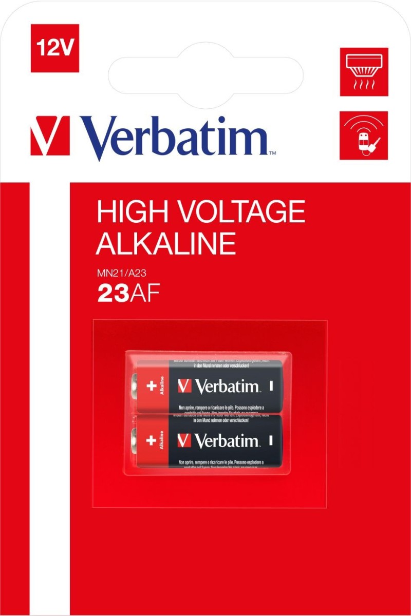 Verbatim 23AF MN21 12 V Battery (2 pcs)