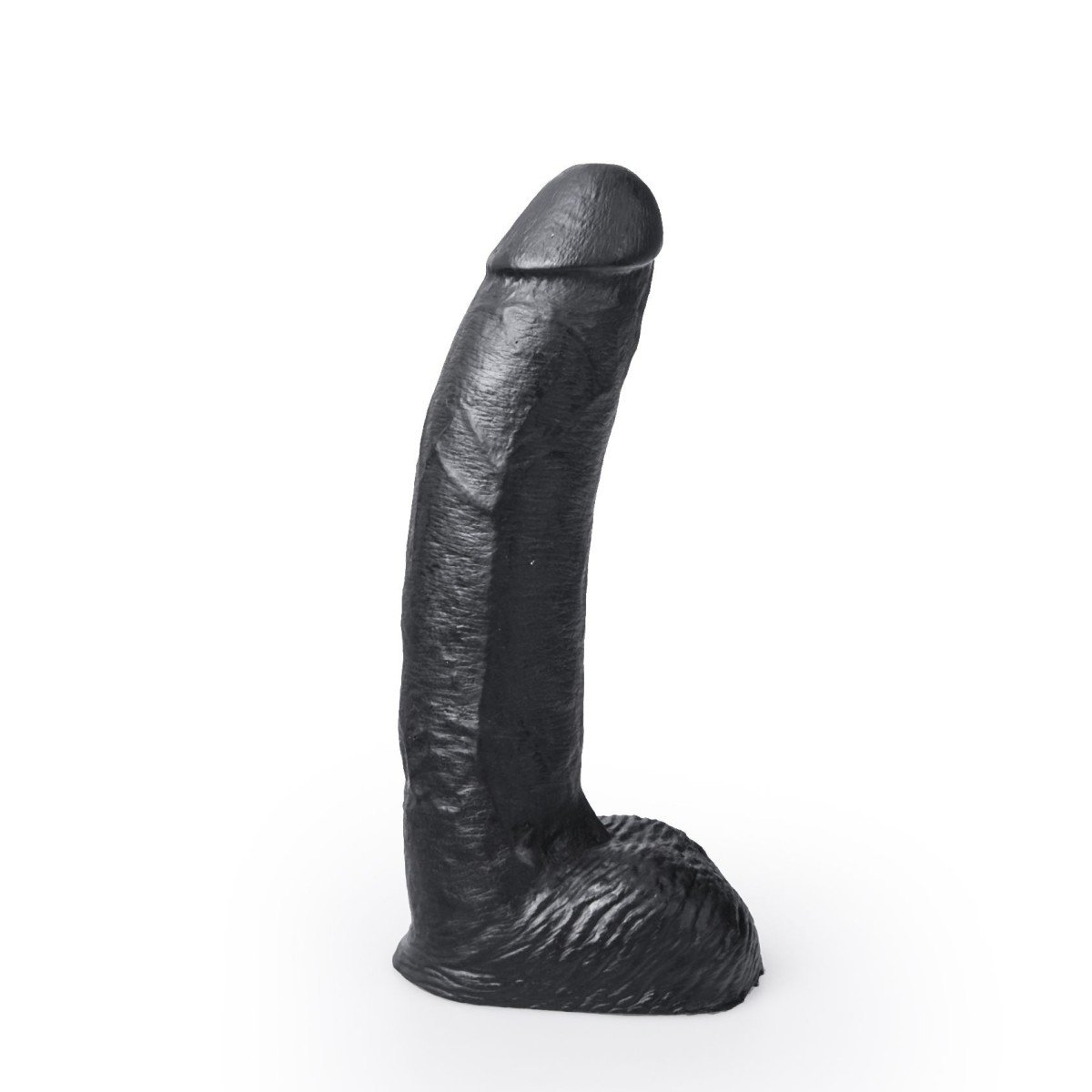 HUNG System George Black, čierne dildo 22 x 5 cm