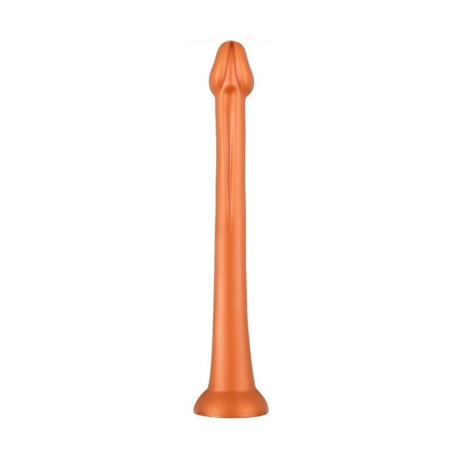 Wolf Spear Silicone M, silikonové anální dildo 40 x 3,2–6,2 cm