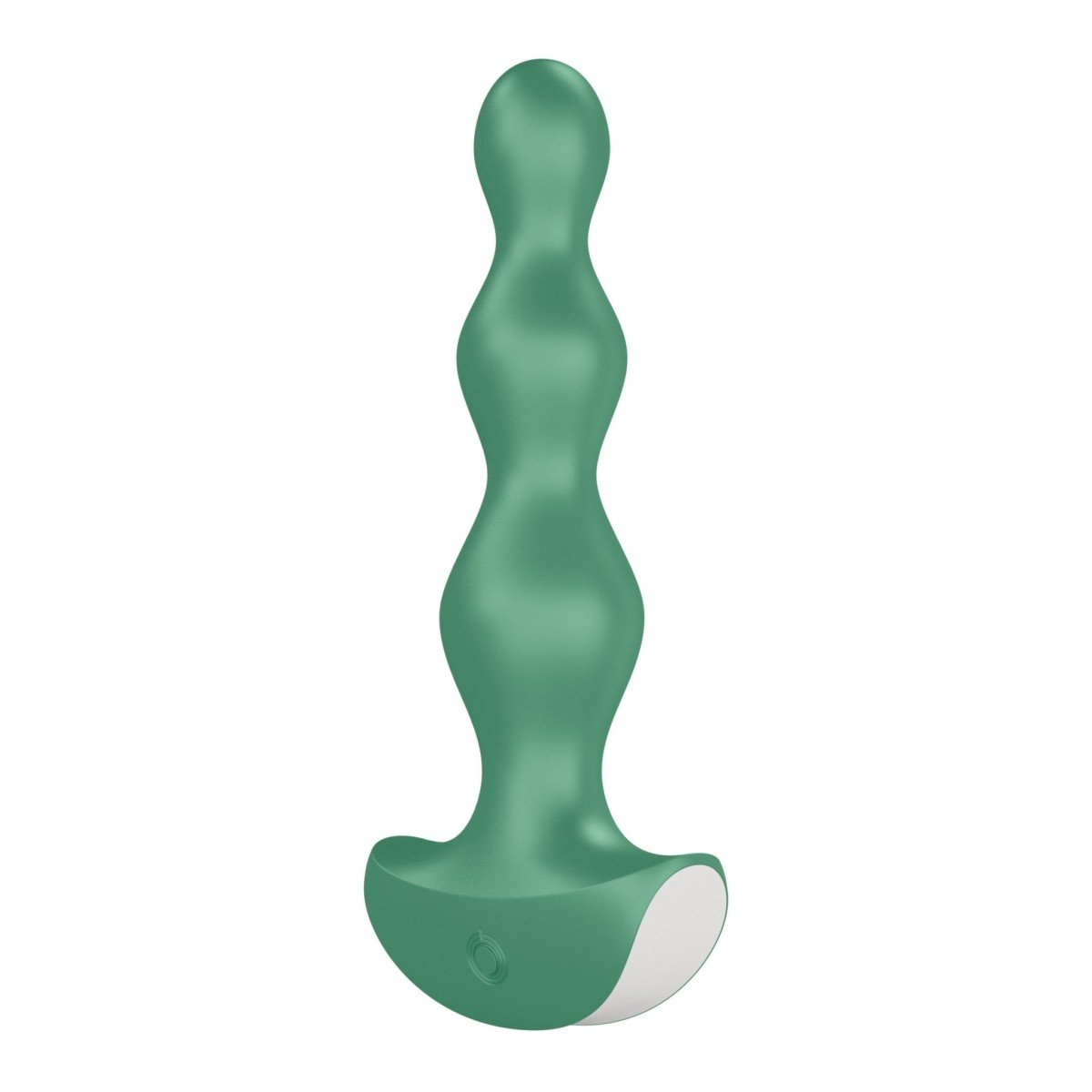 Vibrační anální kolík Satisfyer Lolli Plug 2 Green, silikonový anální vibrátor 14 x 2–3 cm