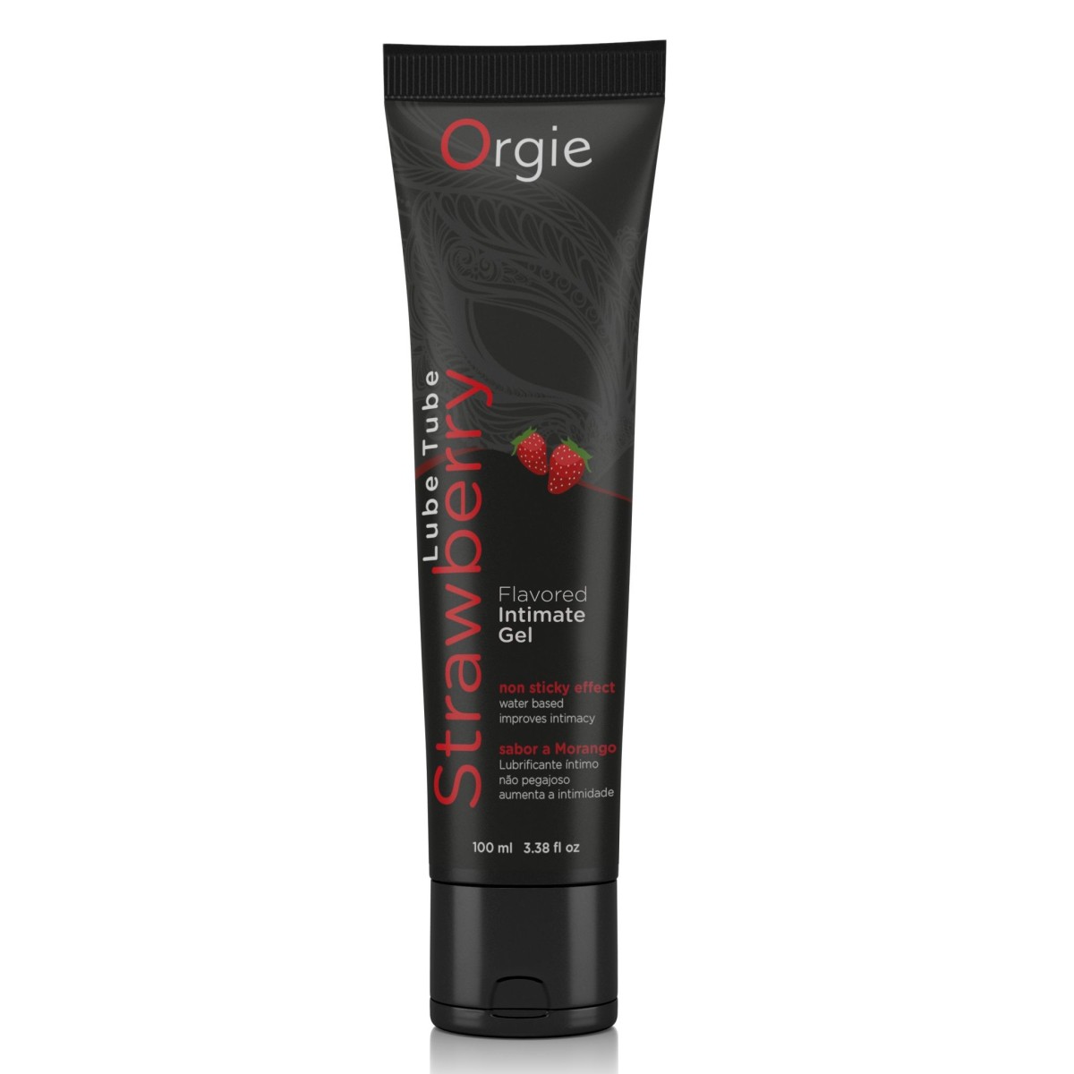 Lubrikační gel Orgie Lube Tube jahodový 100 ml