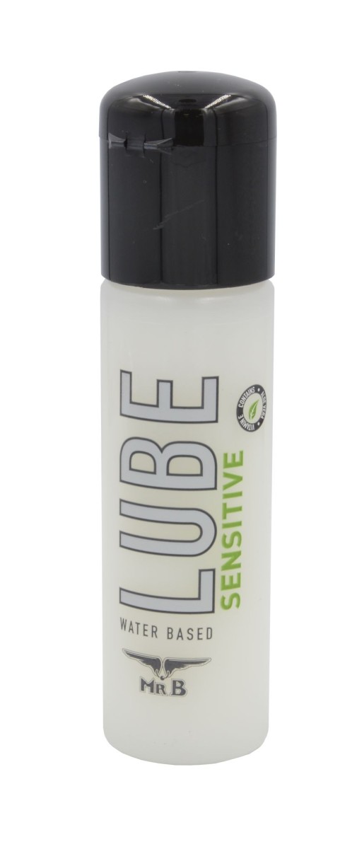 Mister B Lube Sensitive 100 ml, lubrikant na vodní bázi pro citlivou pokožku