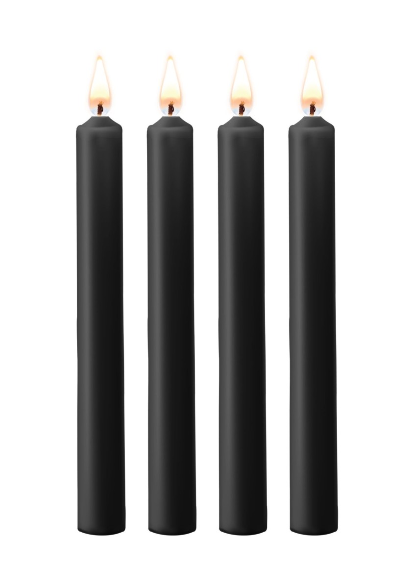 Ouch! Teasing Wax Candles Black
