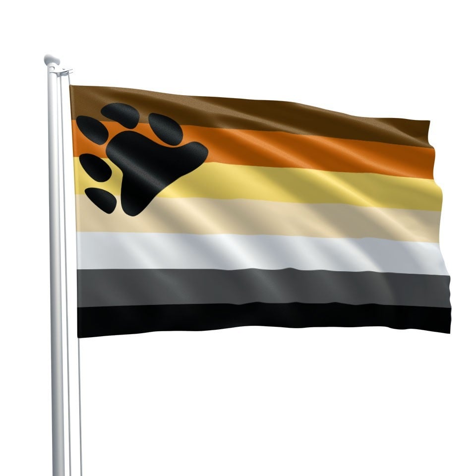 Vlajka Bear Pride Flag