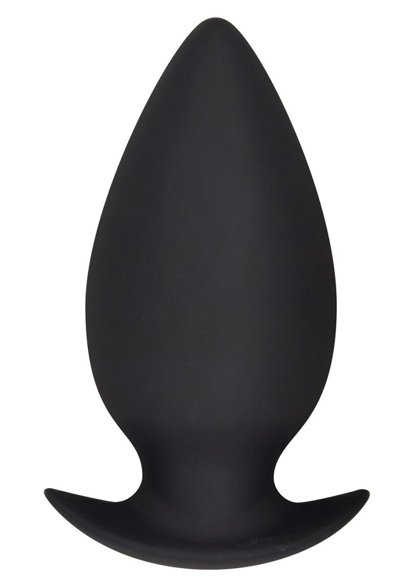 ToyJoy Bubble Butt Player Pro Black, silikonový anální kolík 11,2 x 5 cm
