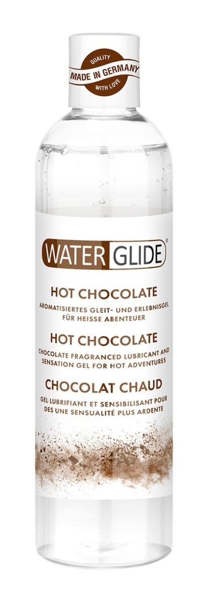 Waterglide Hot Chocolate 300 ml, aromatizovaný lubrikant na vodnej báze