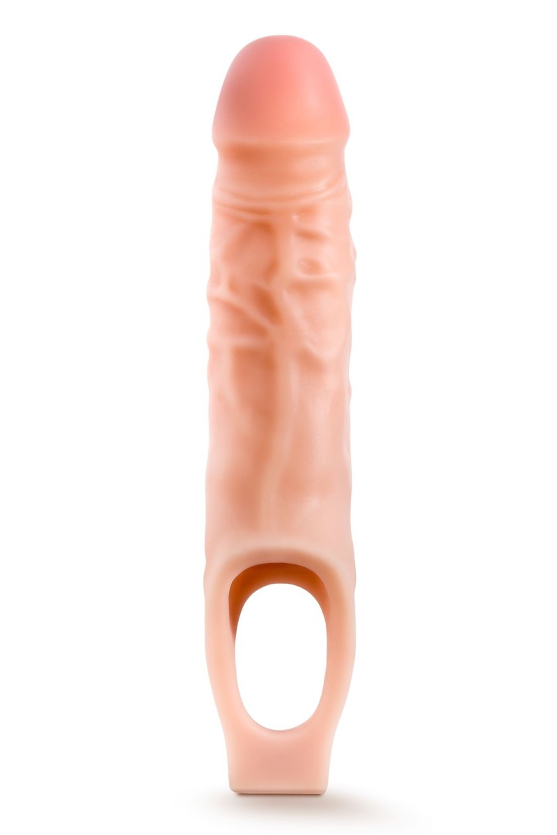 Blush Performance 9 Inch Cock Sheath Extender, realistický návlek pre zväčšenie penisu 22 x 4,4 cm