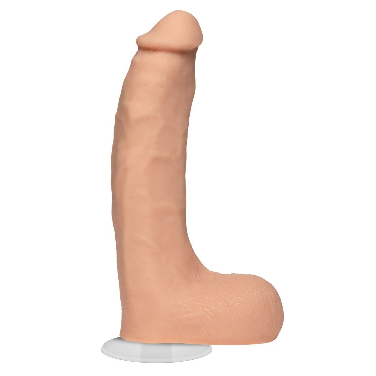 Doc Johnson Signature Cocks Chad White ULTRASKYN 8.5″ Cock with Vac-U-Lock Suction Cup, tělové dildo s Vac-U-Lock přísavkou 21,8 x 4–5,1 cm