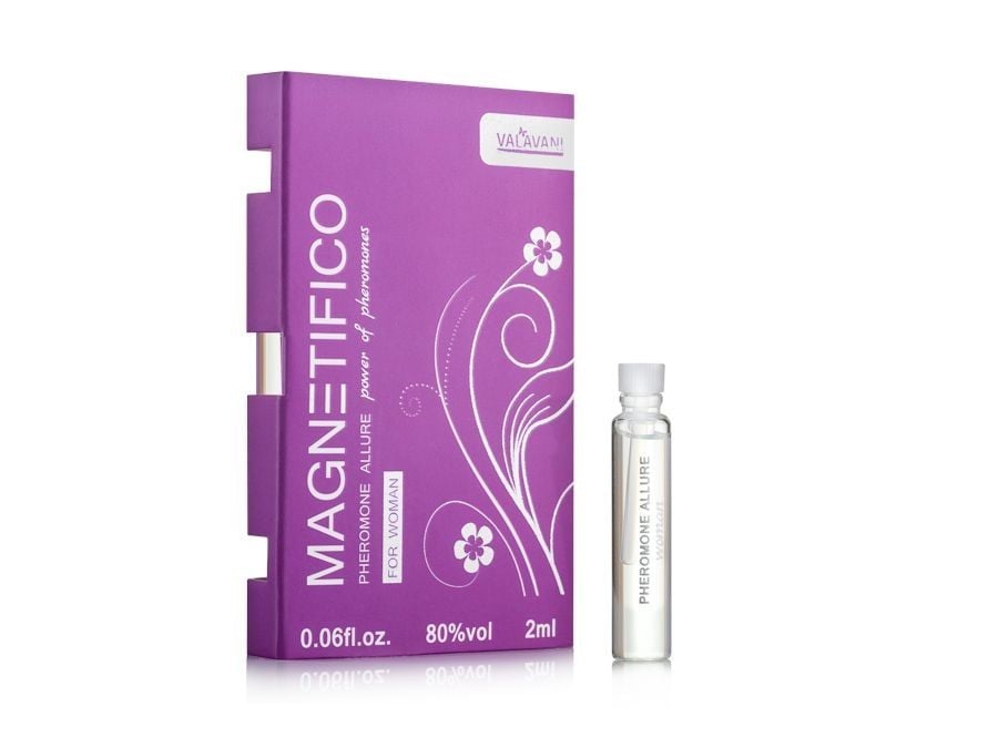 Valavani Magnetifico Pheromone Allure for Woman 2 ml, květinovo-ovocný parfém pro zvýšení sexuální přitažlivosti