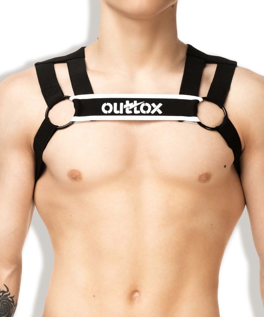Outtox HR140-90 Bulldog Harness Black