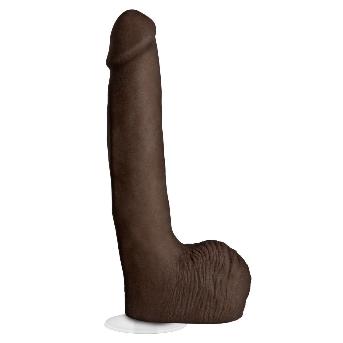 Doc Johnson Rob Piper ULTRASKYN 10.5″ Cock with Vac-U-Lock Suction Cup, hnědé dildo s Vac-U-Lock přísavkou 27 x 4,6–5,1 cm