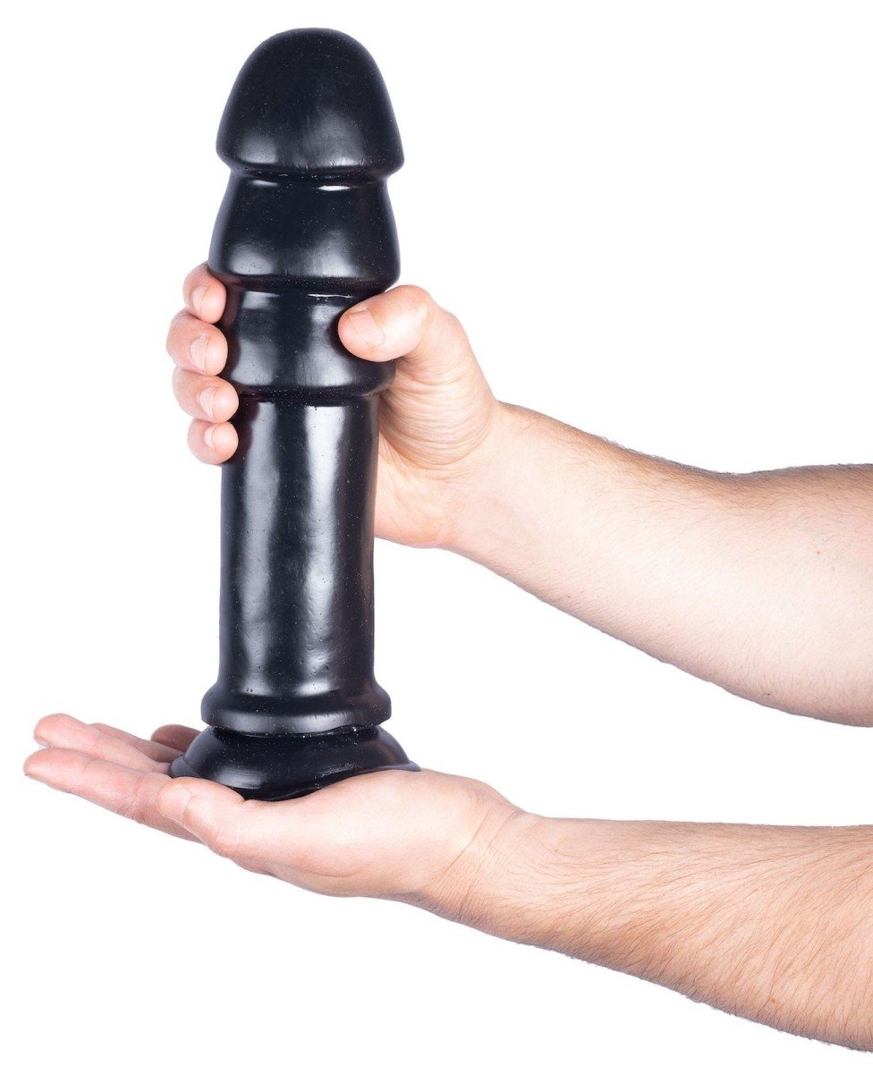 Hung Lock Bump, vinylové dildo s Vac-U-Lock 27,7 x 5,6–6,8 cm